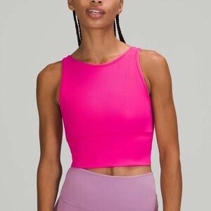 Lululemon Power Pivot Tank Top *Rib Reversible Sonic Pink